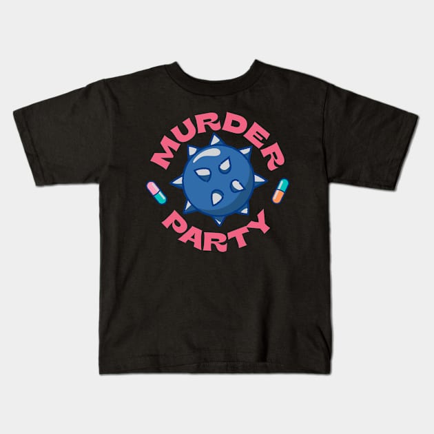 TOA Murder Party Ball Kids T-Shirt by teensonacid